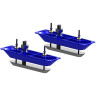 Трансдьюсер LOWRANCE StructureScan SS Dual Thru-Hull (пара, сквозной) 000-11460-001